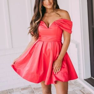 These Three Boutique Macie OTS Cocktail Dress NWT